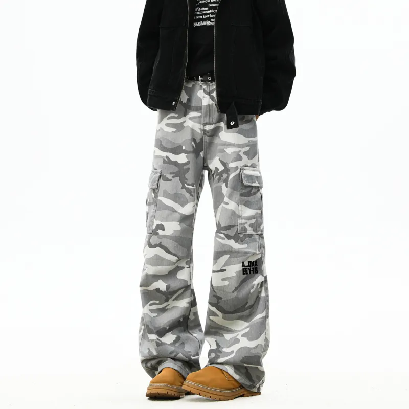Qnxeey Cargo Pants Unisex-2