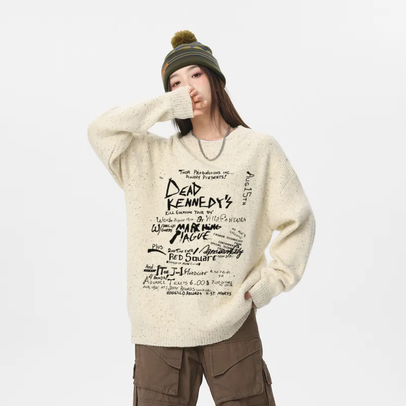 Qnxeey Knitwear Unisex-8