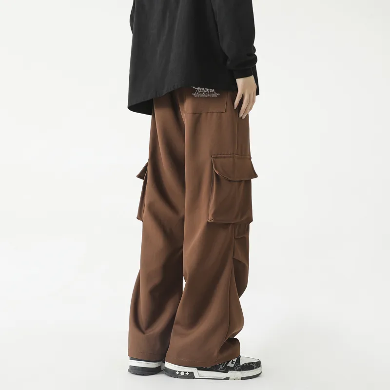 Qnxeey Cargo Pants Unisex-12