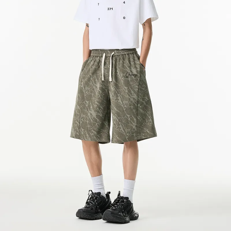 Qnxeey Casual Shorts Unisex-14