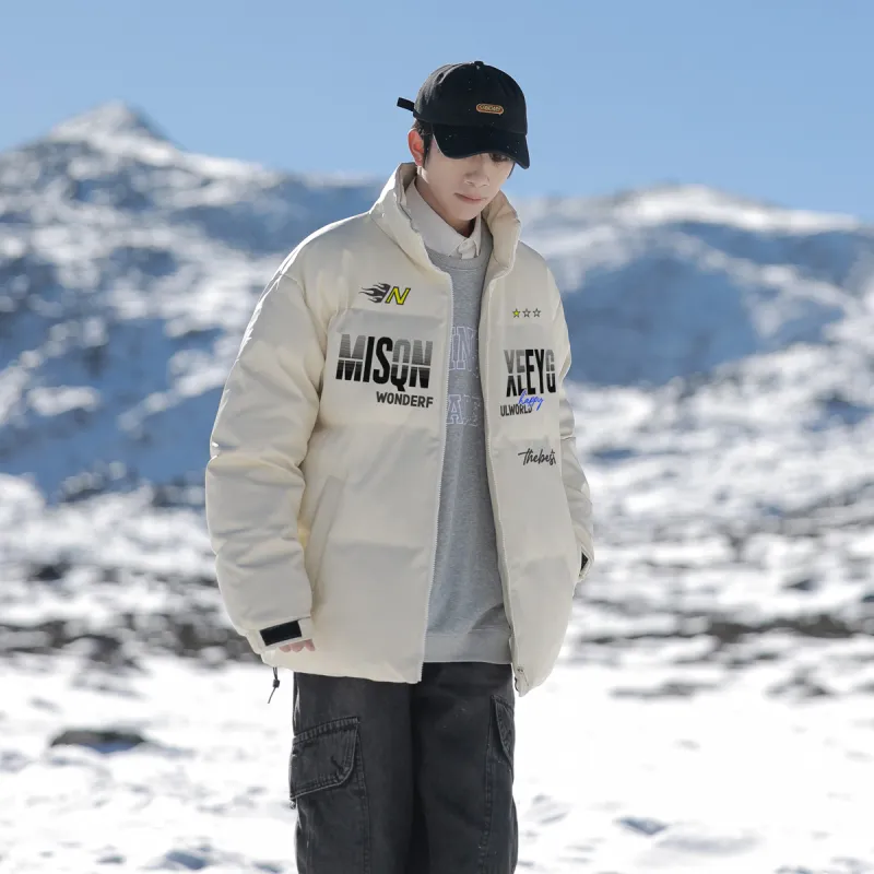Qnxeey Puffer Jackets Unisex-8