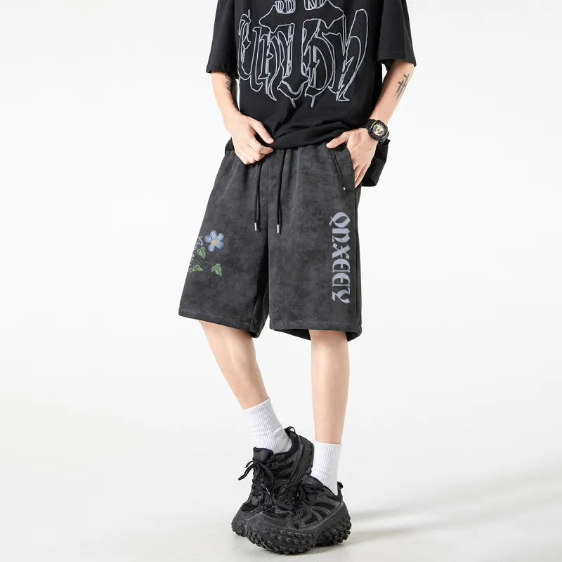 Qnxeey Casual Shorts Unisex-10