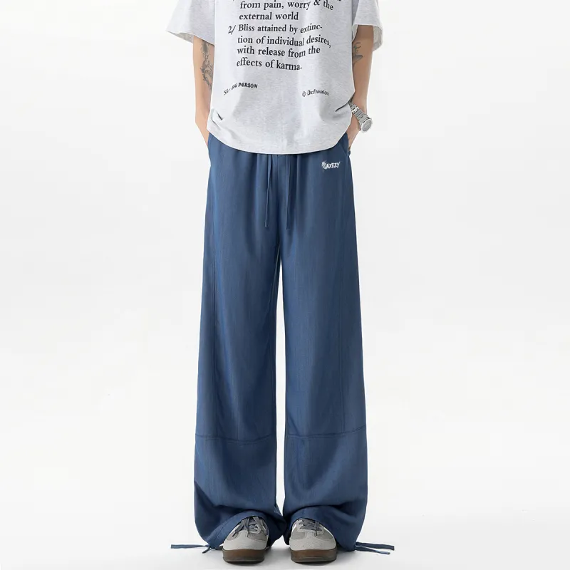 Qnxeey Casual Pants Unisex-11