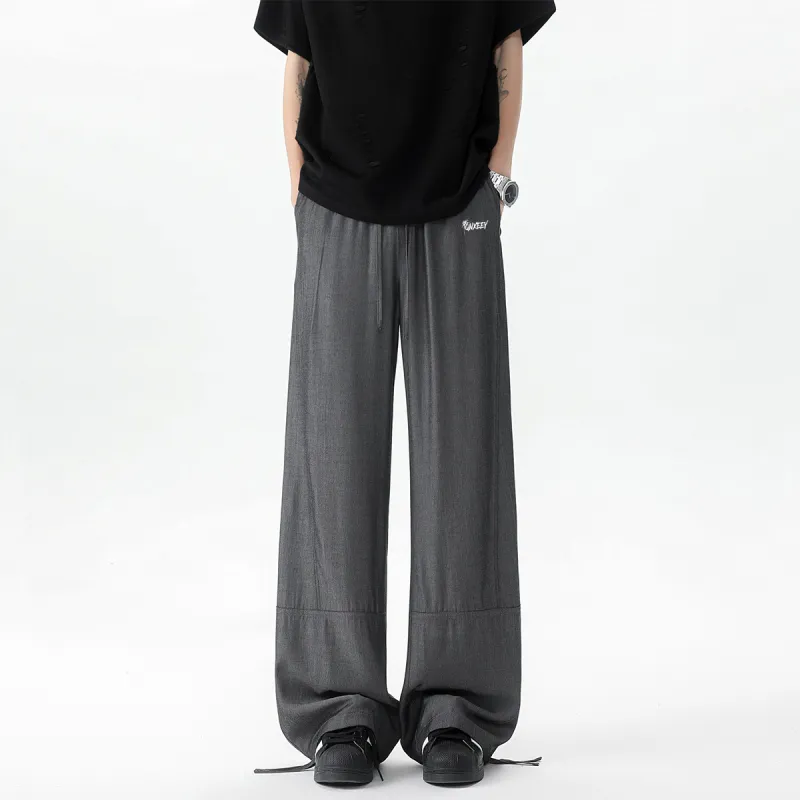 Qnxeey Casual Pants Unisex-4