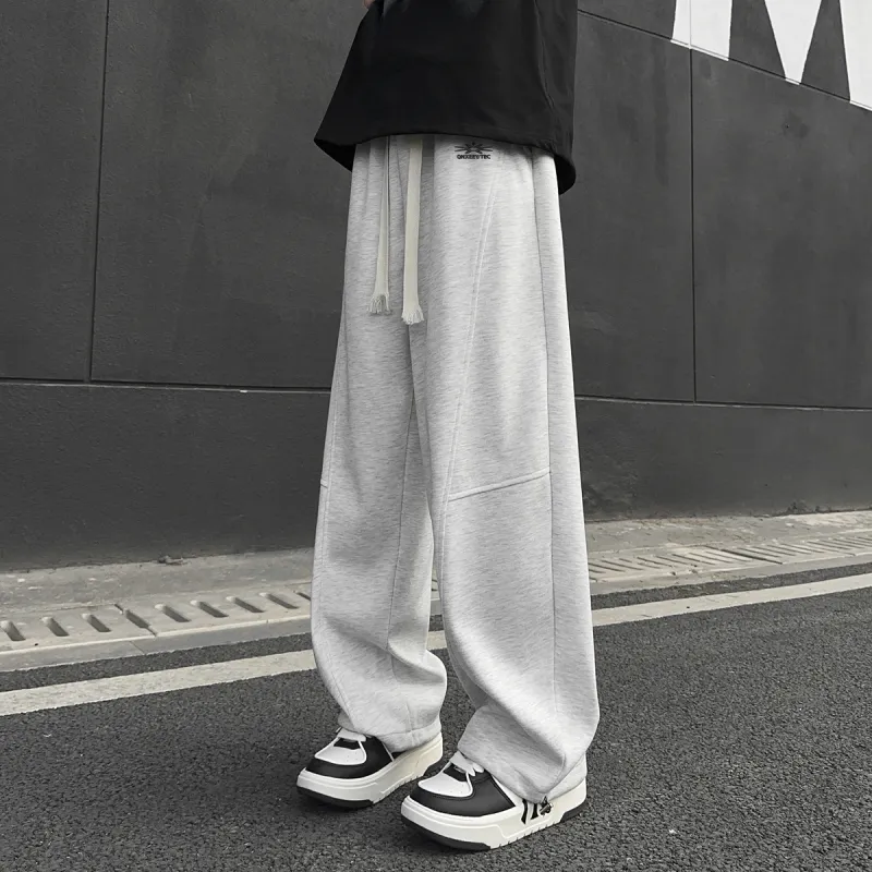 Qnxeey Knitted Sweatpants Unisex-9