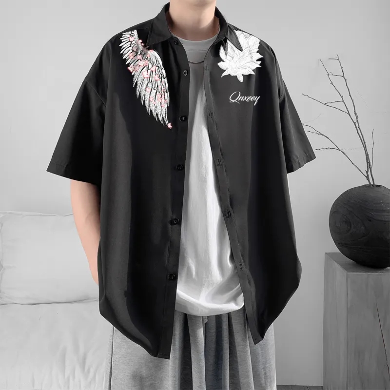 Qnxeey Shirts Unisex-3
