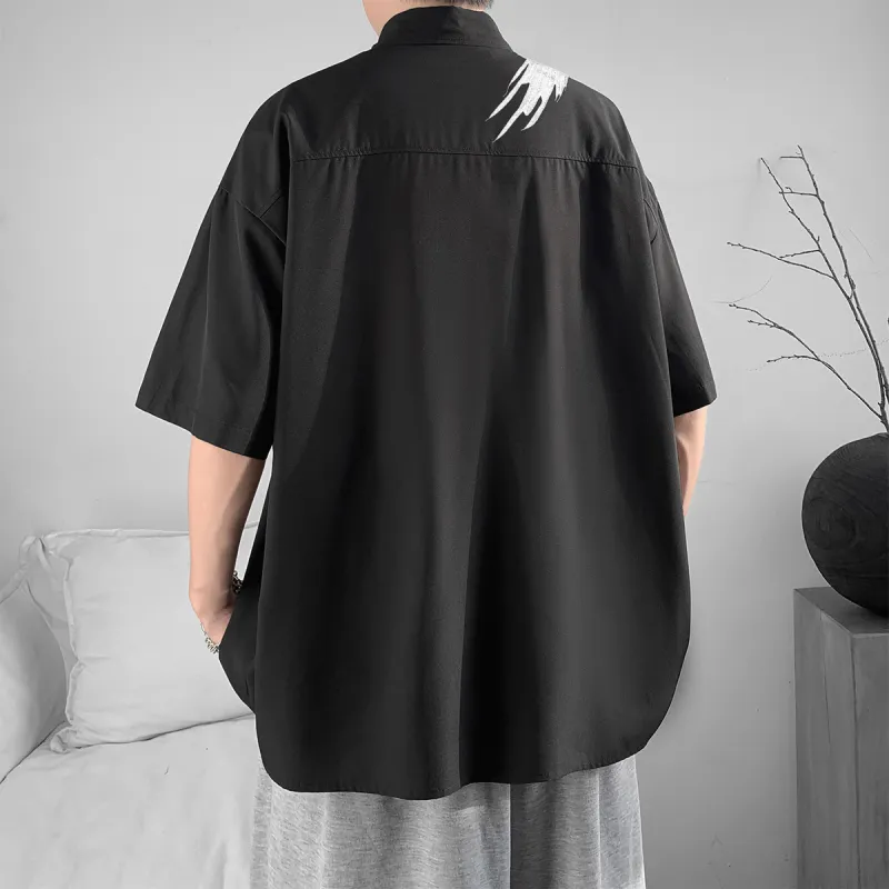 Qnxeey Shirts Unisex-4