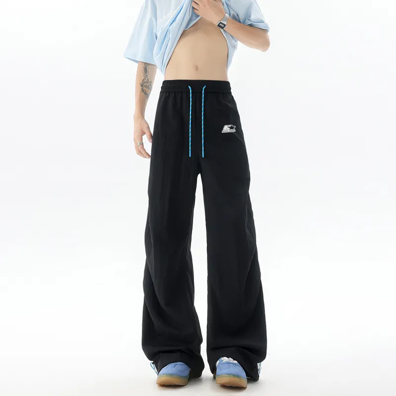 Qnxeey Casual Pants Unisex-3