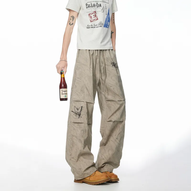 Qnxeey Casual Pants Unisex-2
