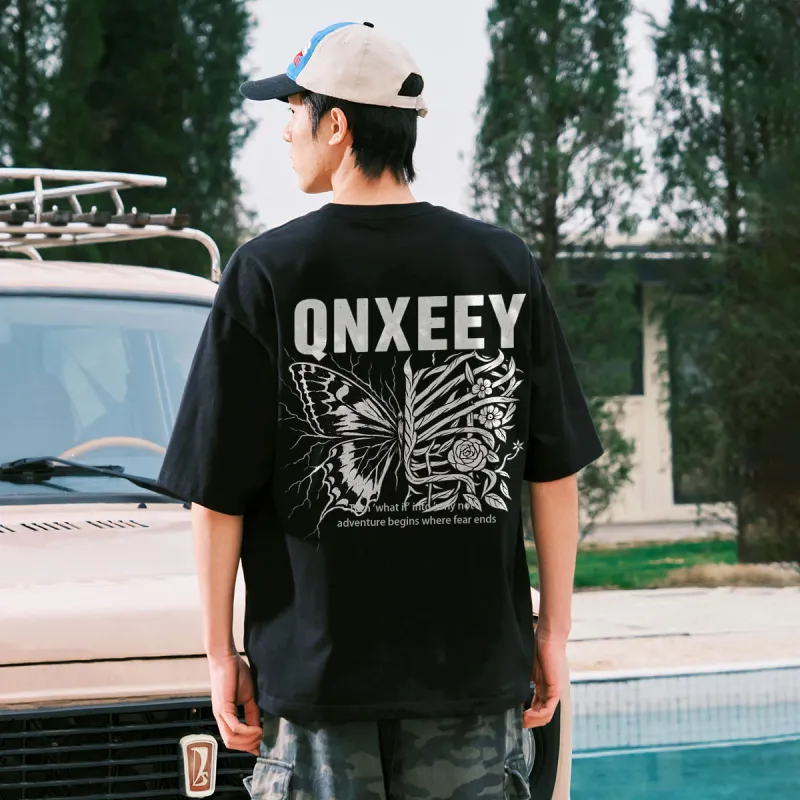 Qnxeey T Shirts Unisex-4