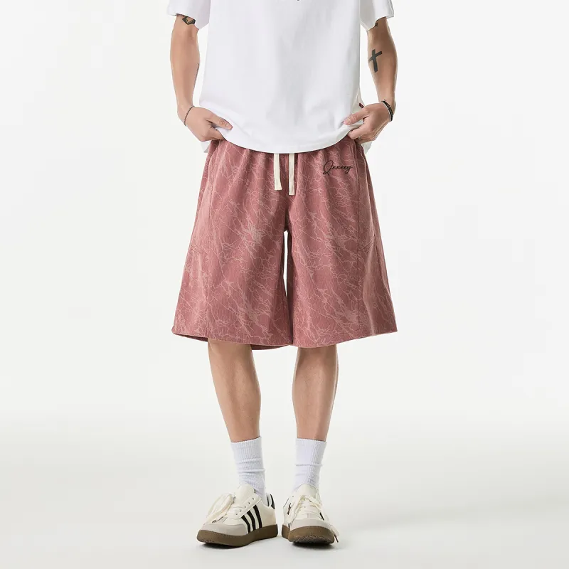 Qnxeey Casual Shorts Unisex-9