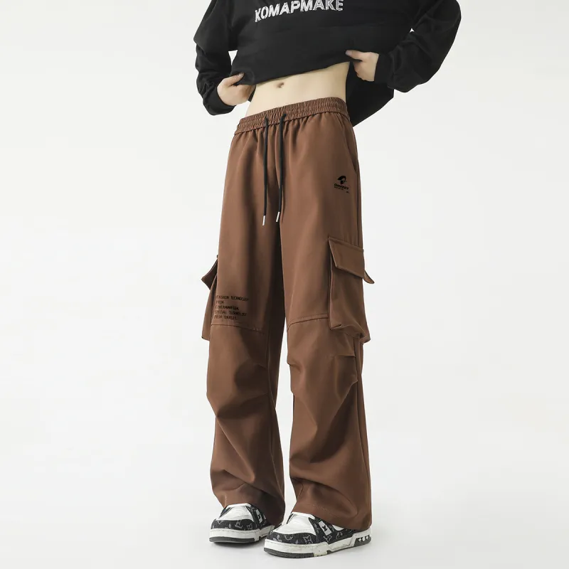 Qnxeey Cargo Pants Unisex-13