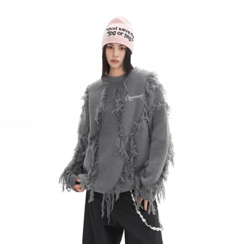 Qnxeey Sweaters Unisex-14