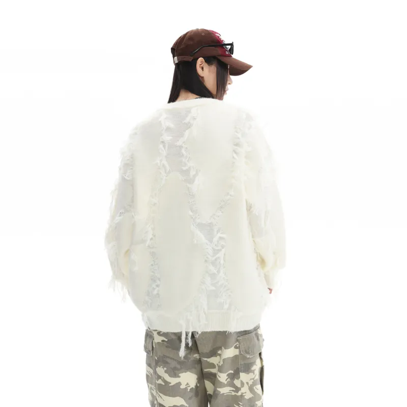 Qnxeey Sweaters Unisex-11