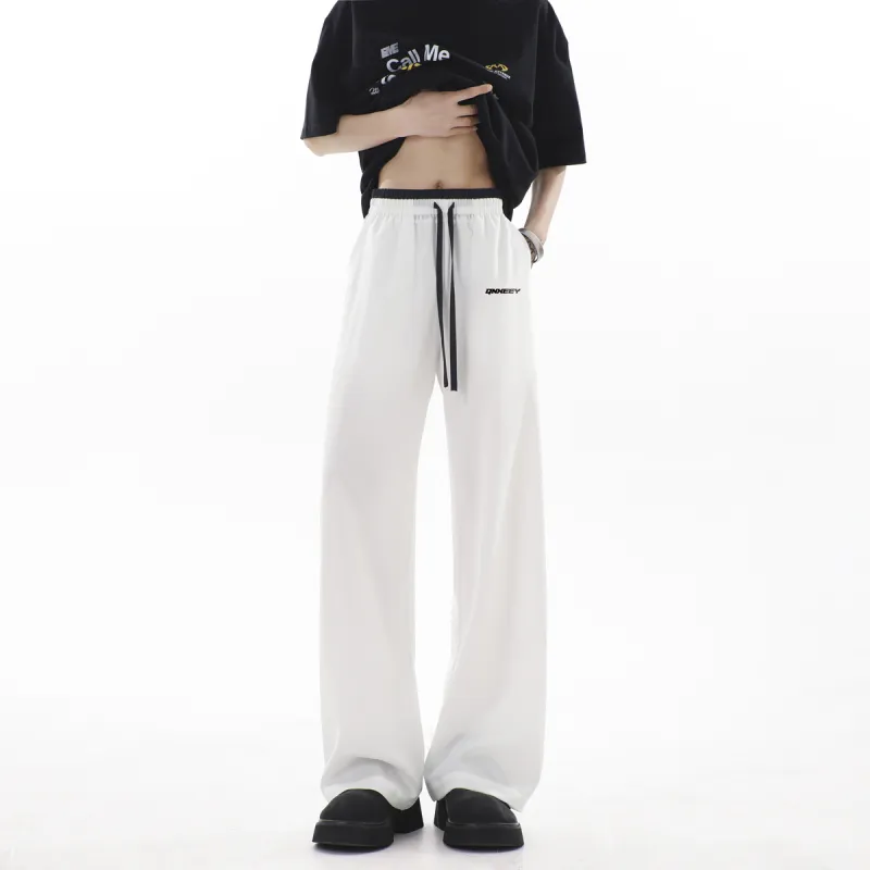 Qnxeey Casual Pants Unisex-5