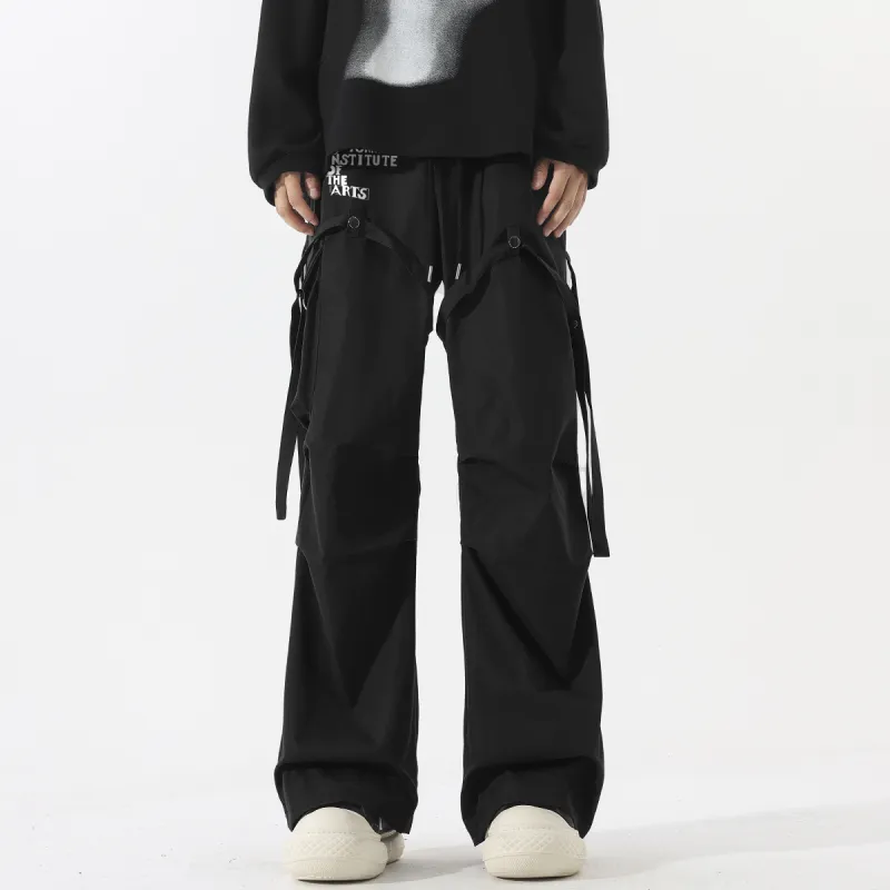 Qnxeey Cargo Pants Unisex-3