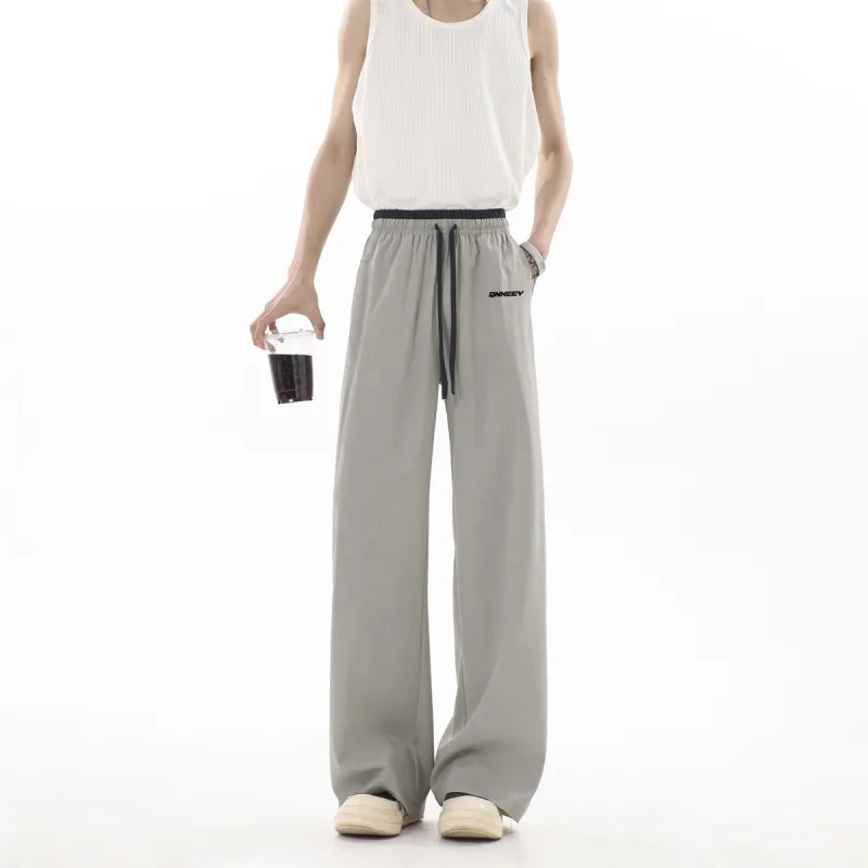 Qnxeey Casual Pants Unisex-10