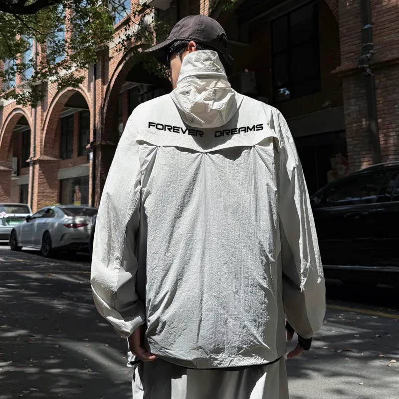 Qnxeey Sun Protection Clothing Unisex-5