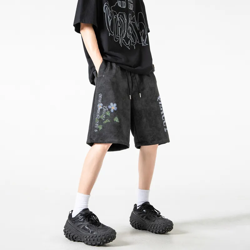 Qnxeey Casual Shorts Unisex-13