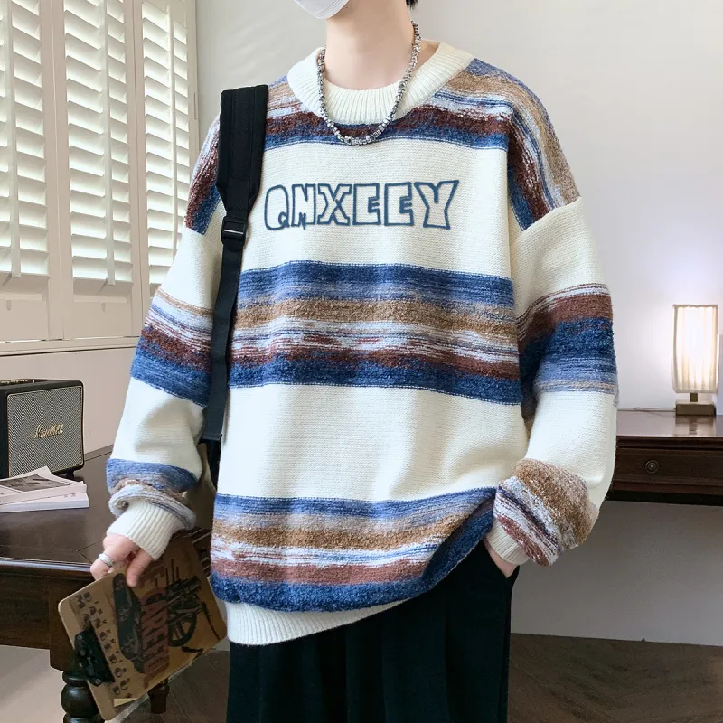 Qnxeey Sweaters Unisex-3