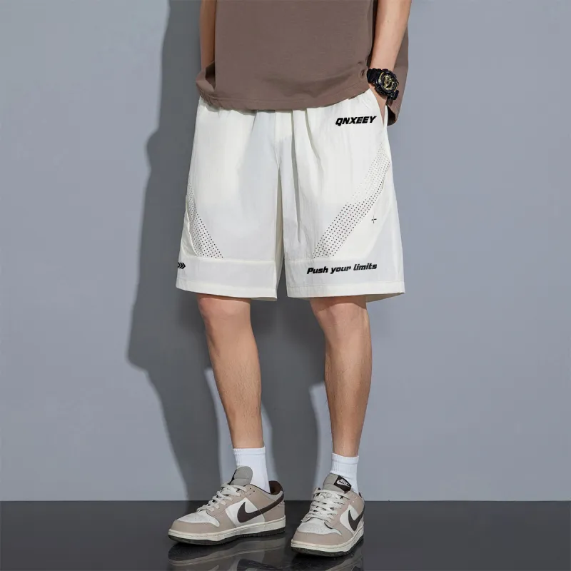 Qnxeey Casual Shorts Unisex-11