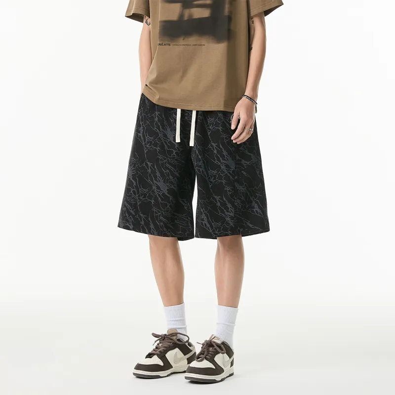 Qnxeey Casual Shorts Unisex-3