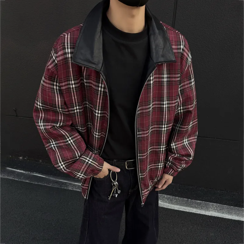 Qnxeey Jackets Coats Unisex Black-4