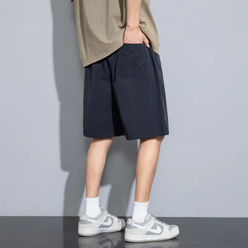 Qnxeey Casual Shorts Unisex-17