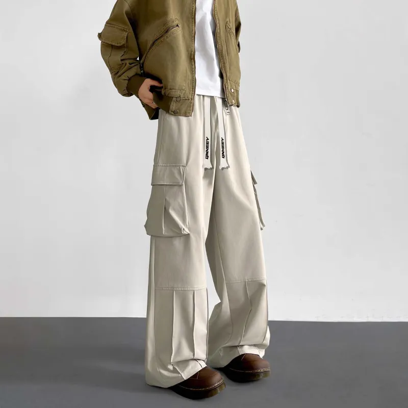 Qnxeey Cargo Pants Unisex-10