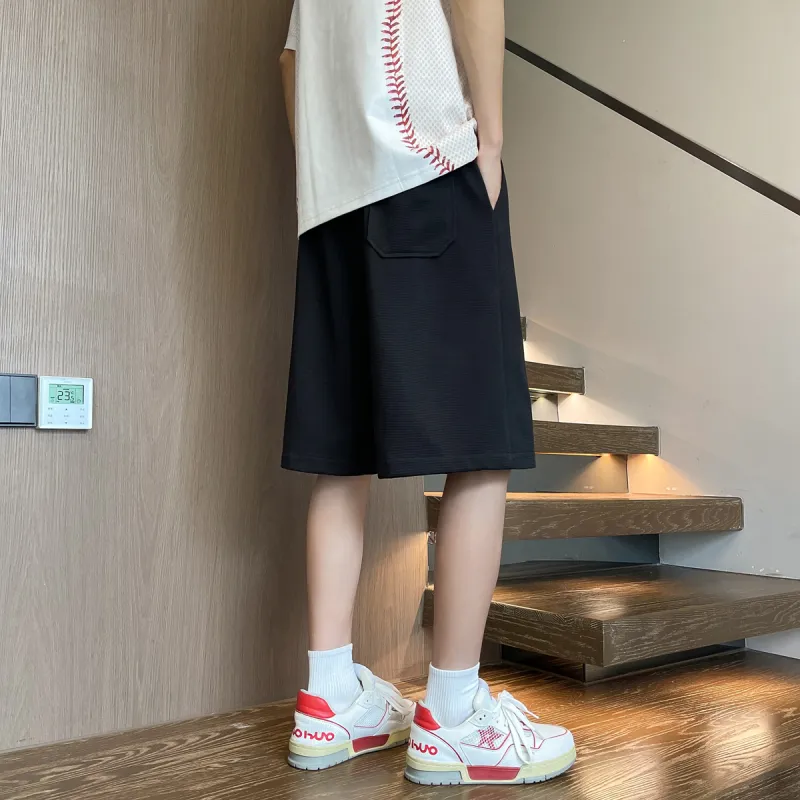 Qnxeey Casual Shorts Unisex-4