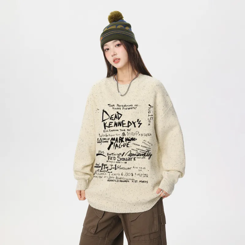 Qnxeey Knitwear Unisex-9