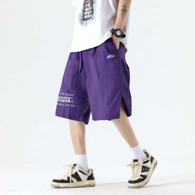 Qnxeey Casual Shorts Unisex-22