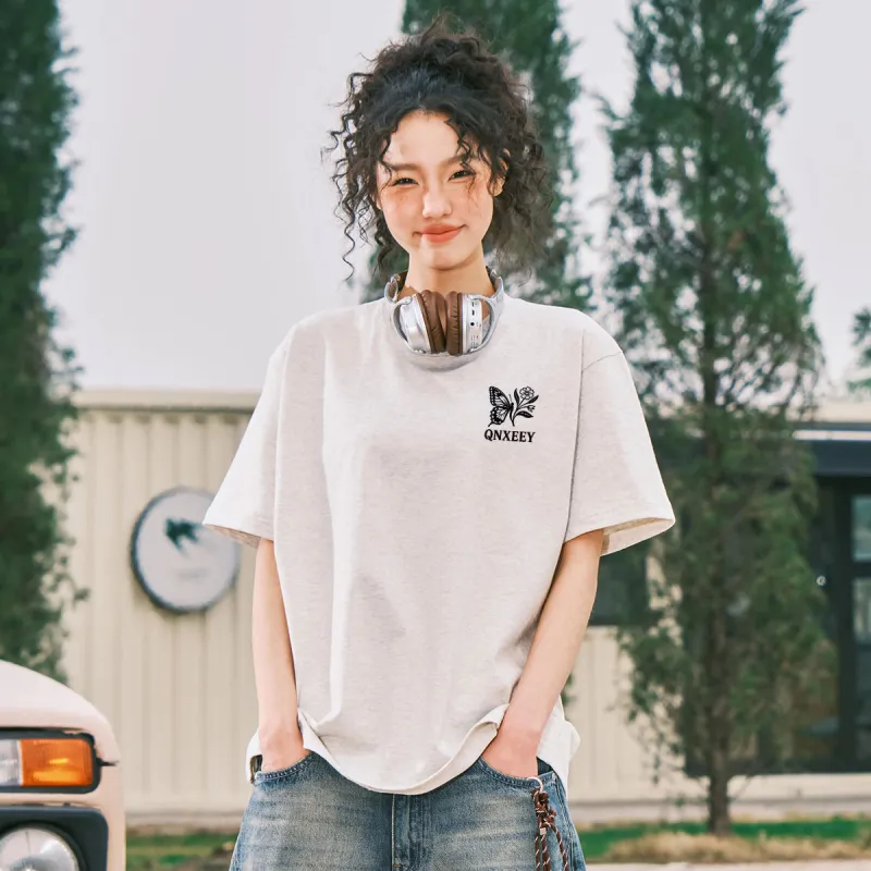 Qnxeey T Shirts Unisex-19