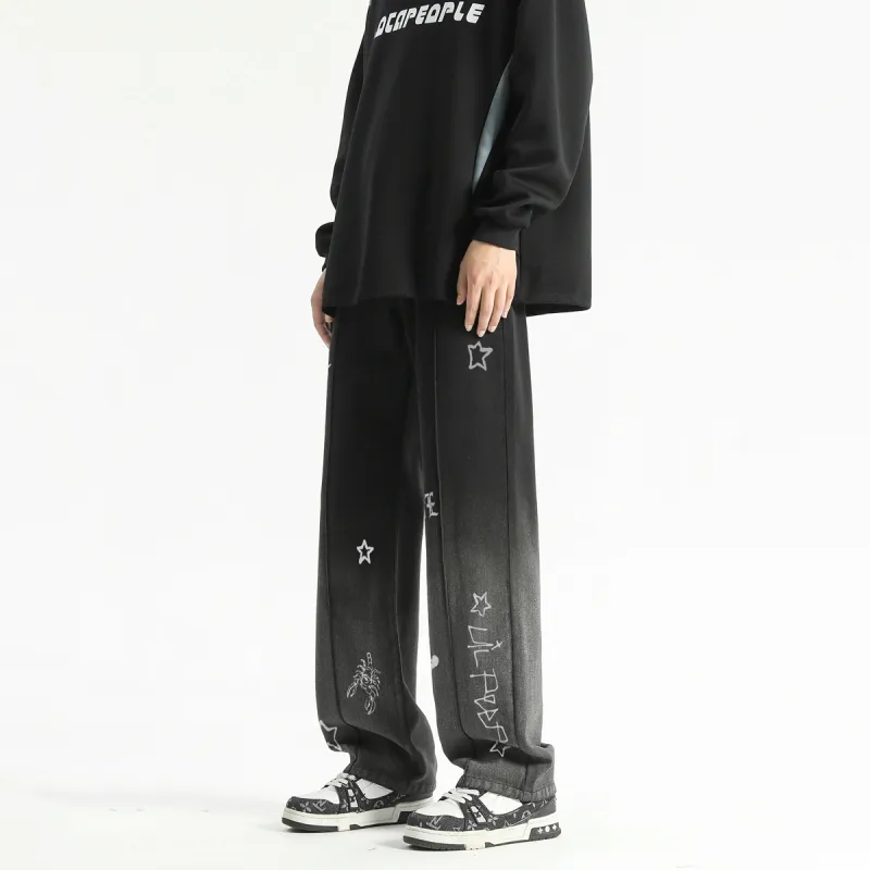 Qnxeey Jeans Unisex-3
