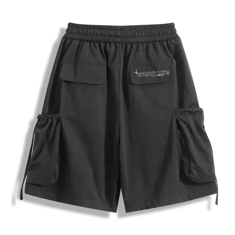 Qnxeey Casual Shorts Unisex-2
