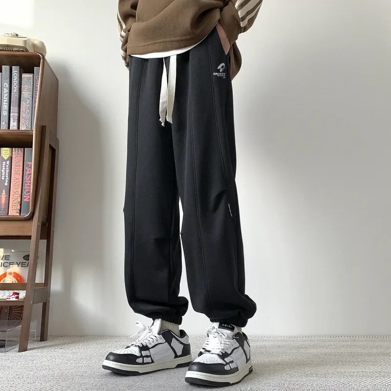 Qnxeey Casual Pants Unisex-2