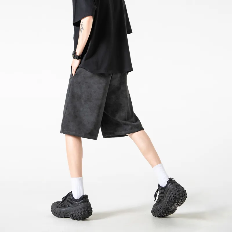 Qnxeey Casual Shorts Unisex-12