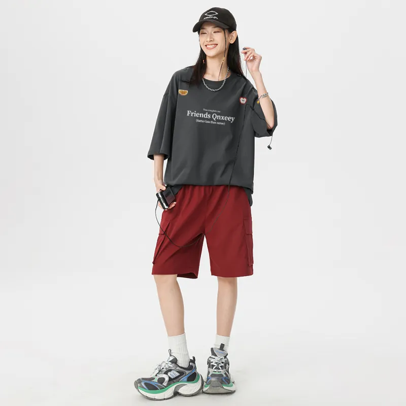 Qnxeey T Shirts Unisex-39