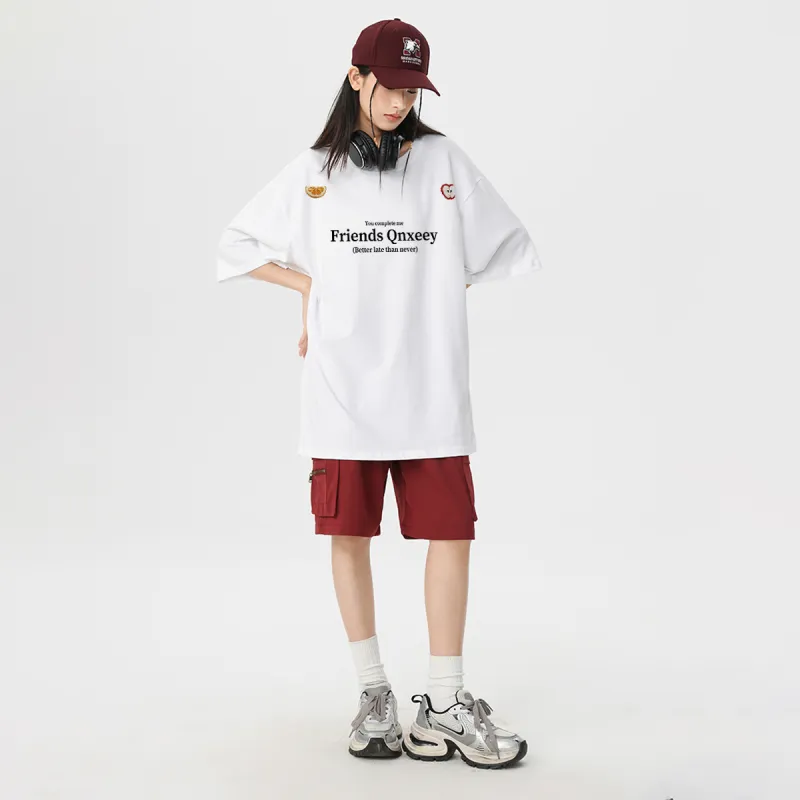 Qnxeey T Shirts Unisex-4