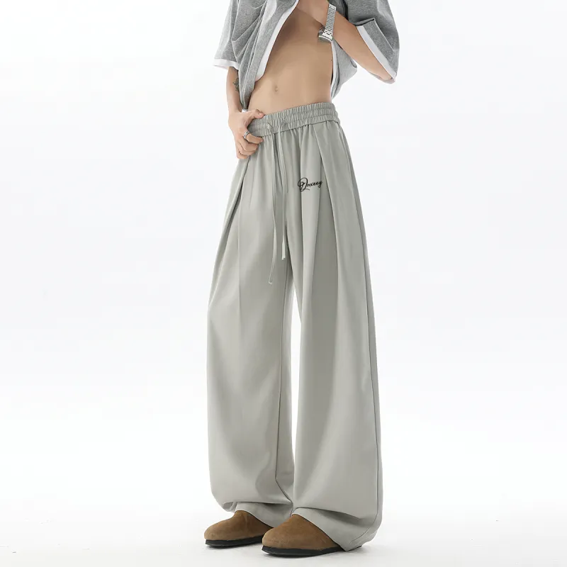Qnxeey Casual Pants Unisex-7