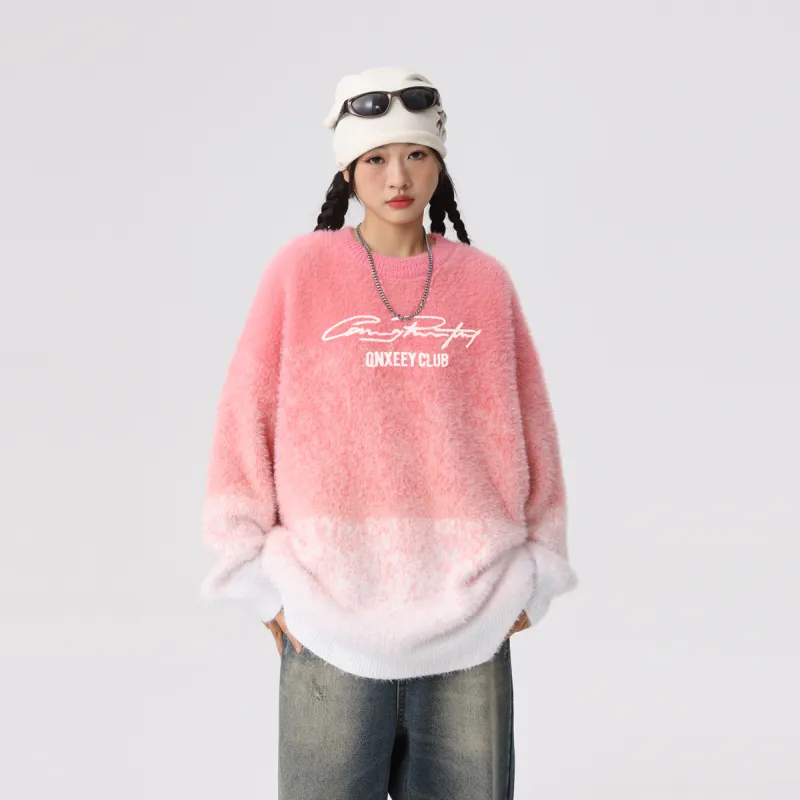 Qnxeey Sweater For Autumn And Winter Unisex-10
