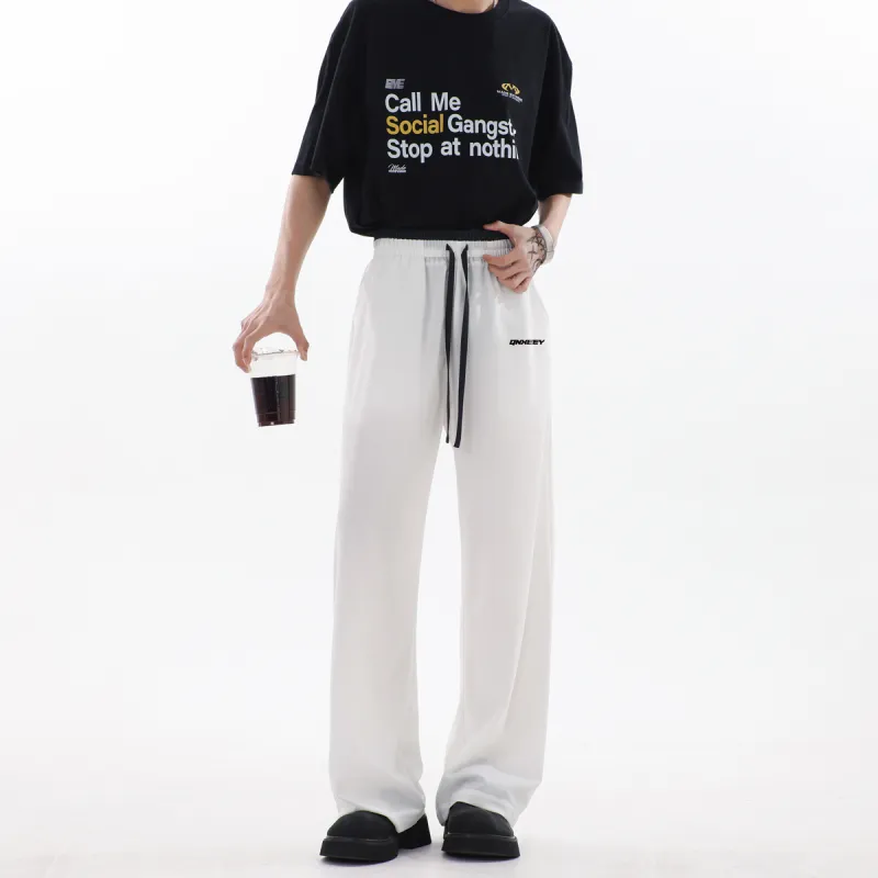 Qnxeey Casual Pants Unisex-4