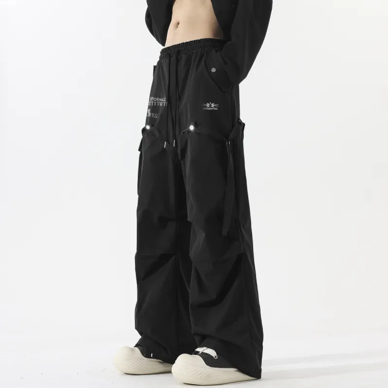 Qnxeey Cargo Pants Unisex-4