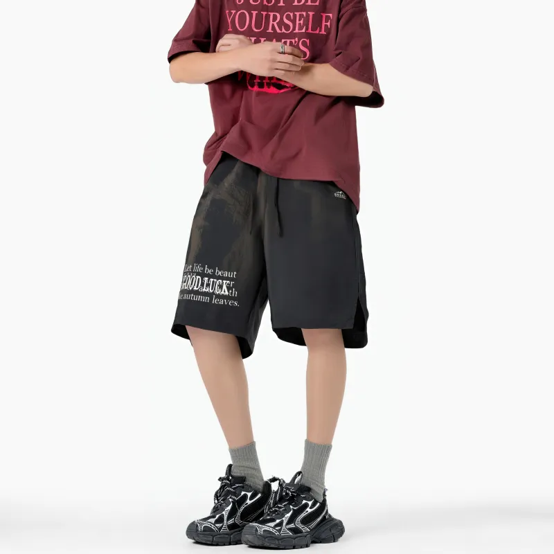 Qnxeey Casual Shorts Unisex-11