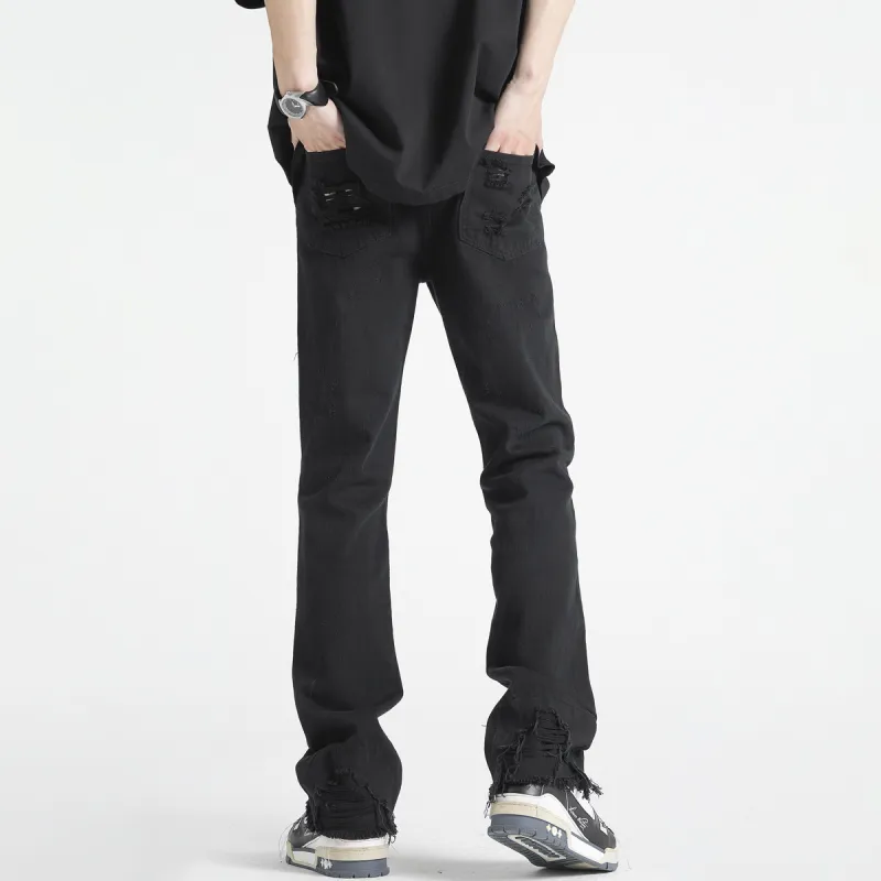 Qnxeey Jeans Unisex-9