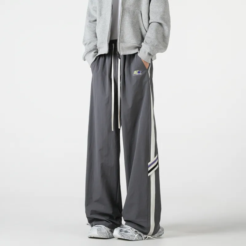 Qnxeey Casual Pants Unisex-14