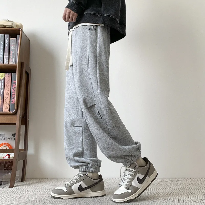 Qnxeey Casual Pants Unisex-25