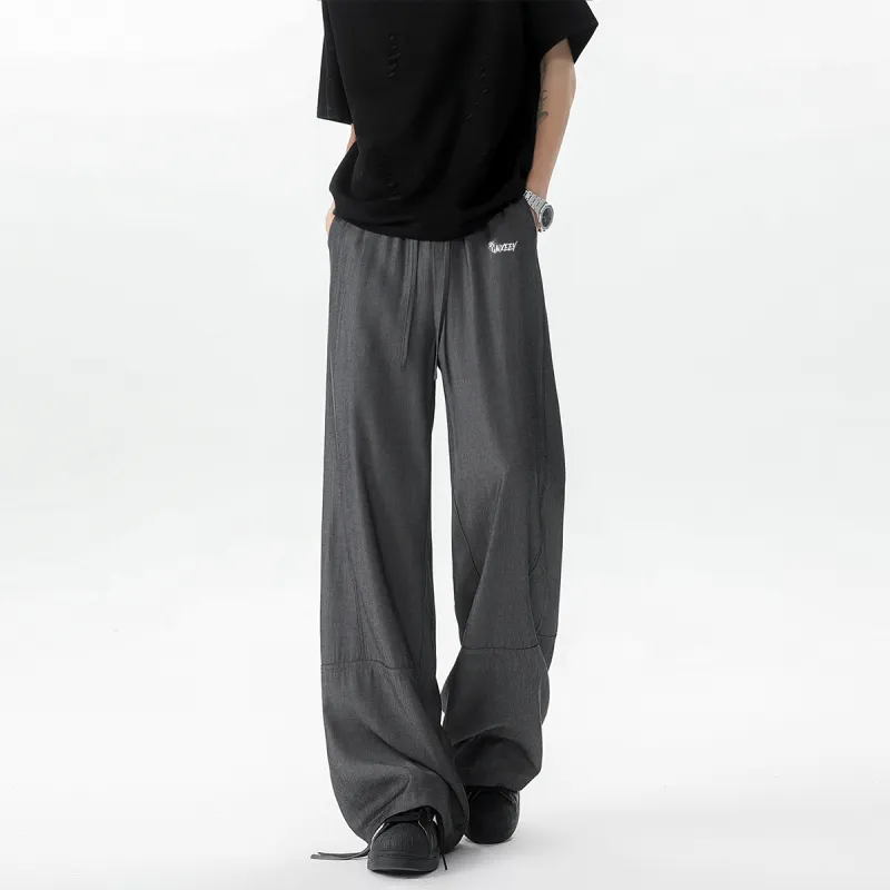Qnxeey Casual Pants Unisex-2