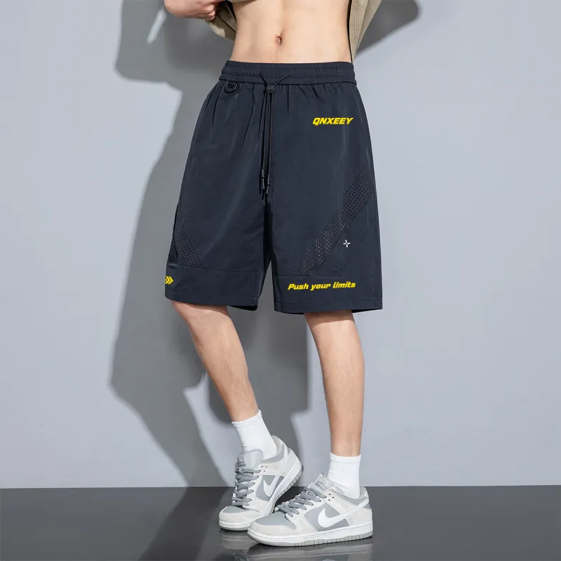 Qnxeey Casual Shorts Unisex-14
