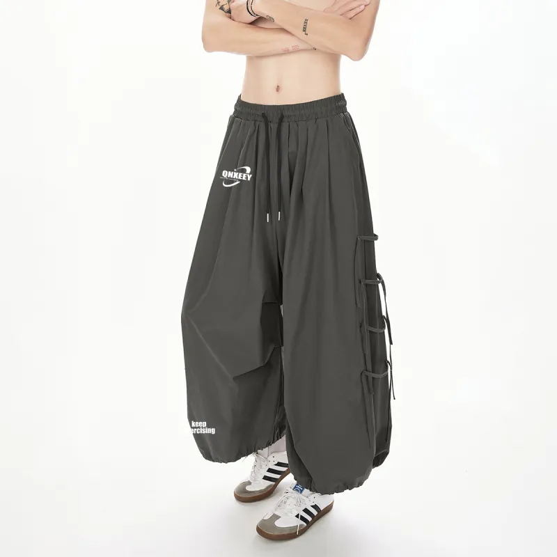 Qnxeey Casual Pants Unisex-10